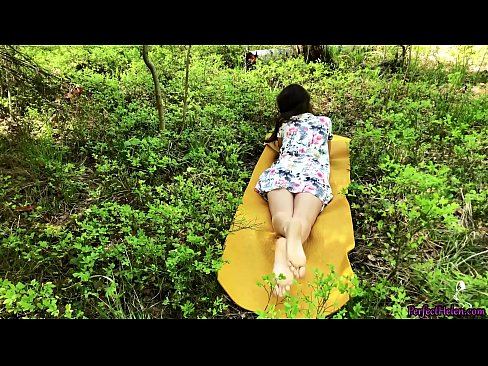 ❤️ په ټینډر کې اجنبی زما بلی مشت زنی کوي او په ځنګل کې په جوش سره ټوکې کوي ❌